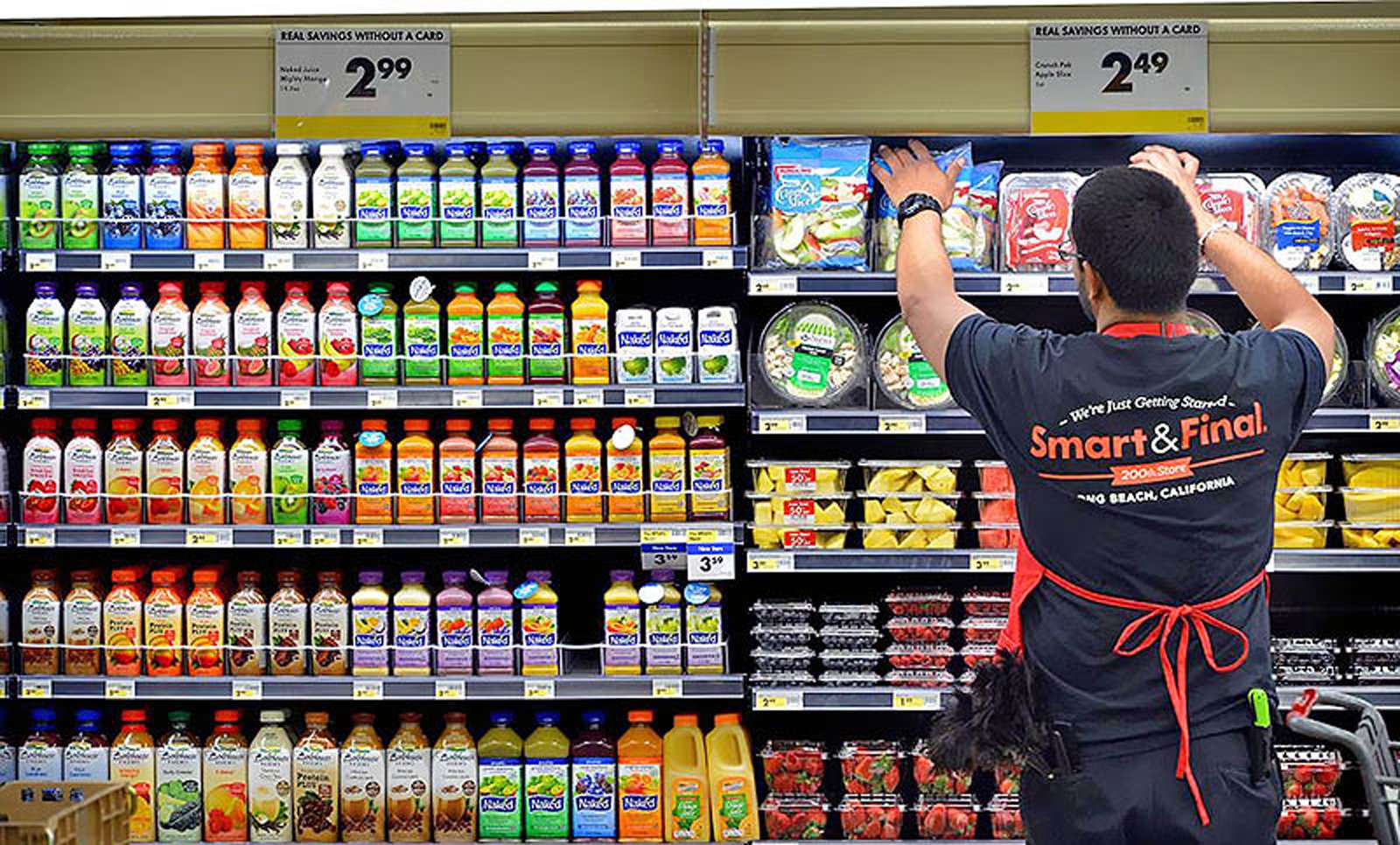 Fresh off last week’s IPO, Smart & Final is shifting its image from a warehouse superstore to compete with grocers like Sprouts and Trader Joe’s, selling bulk organics and piloting online delivery. The company’s newest initiative is converting and o