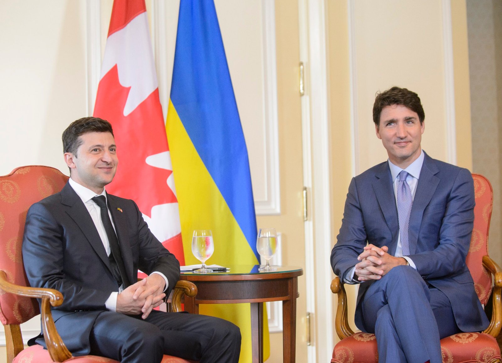 Justin Trudeau, Volodymyr Zelenskyy