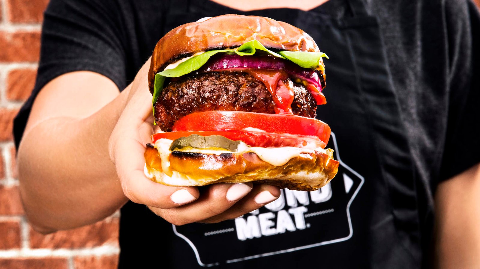 Fake burger