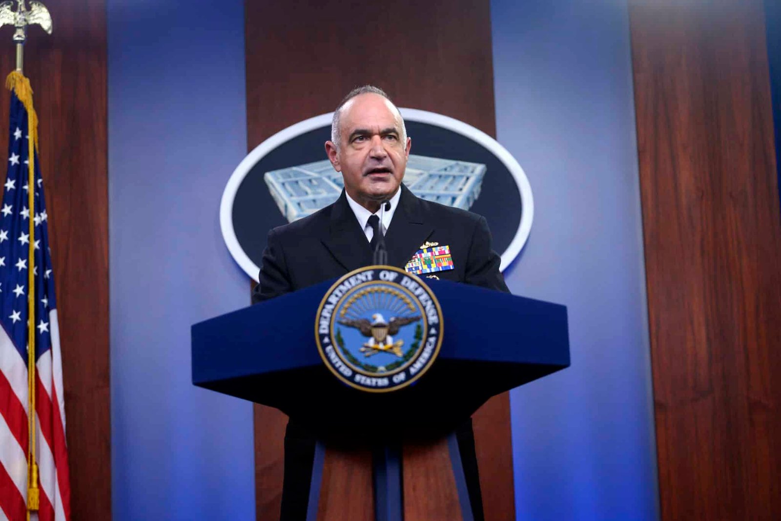 STRATCOM Commander Holds Pentagon Briefing