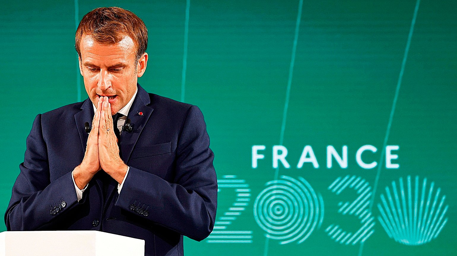 Presentation of 'France 2030' investment plan at the Elysee