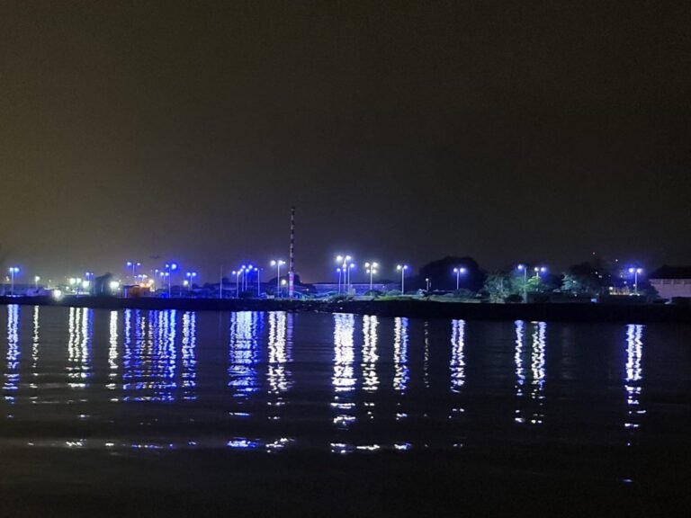 Luz azul