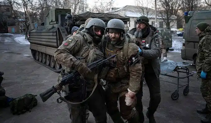Soledar soldiers