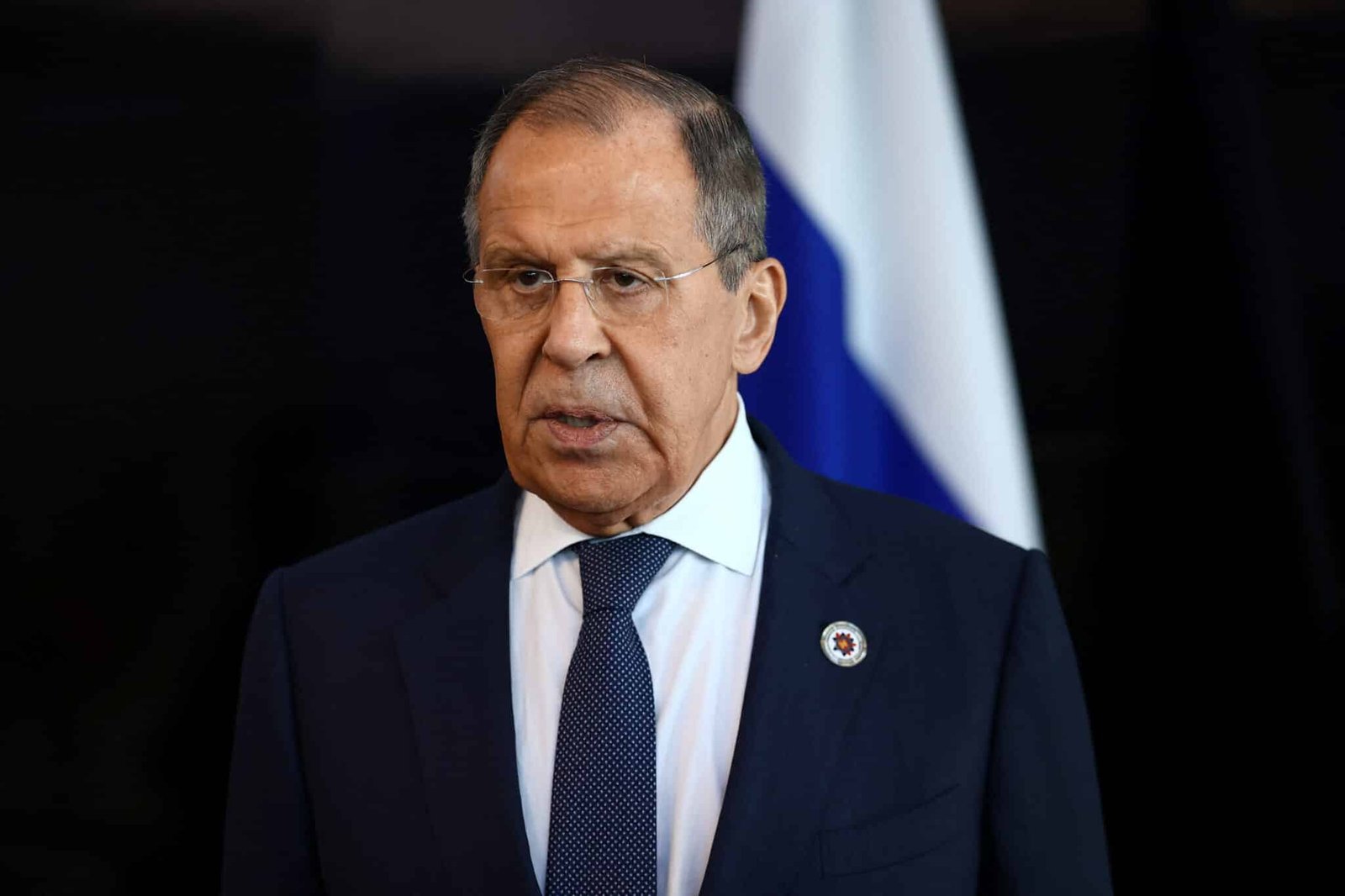 Russian Foreign Minister Sergei Lavrov attends the ASEAN summit held in Phnom Penh