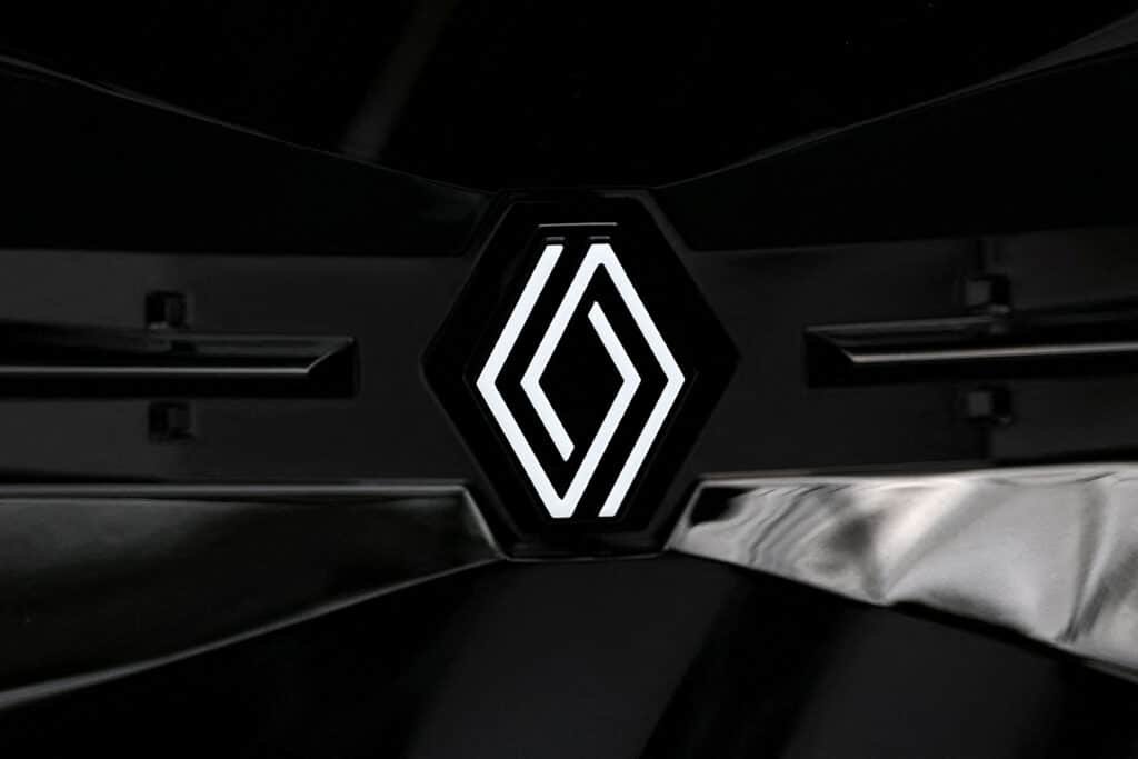 FILE PHOTO: Logo of Renault in Paris