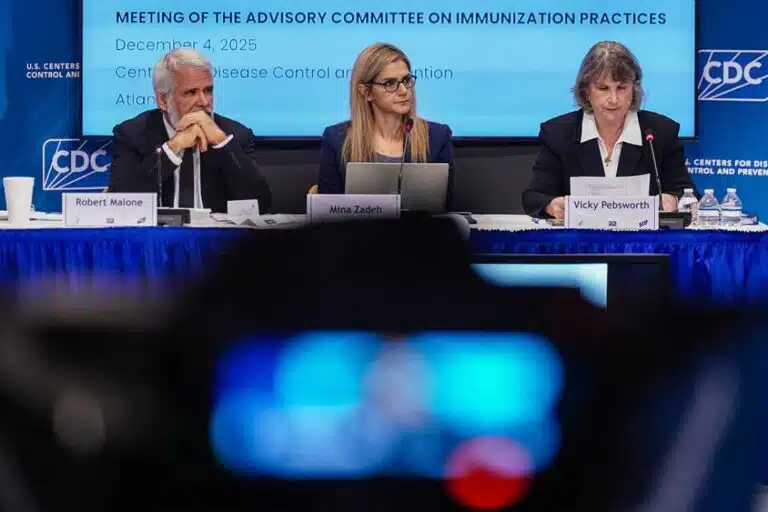 Advisory Committee On Immunization Practices Holds Meeting At CDC Headquarters