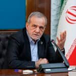 Iranian President Masoud Pezeshkian.