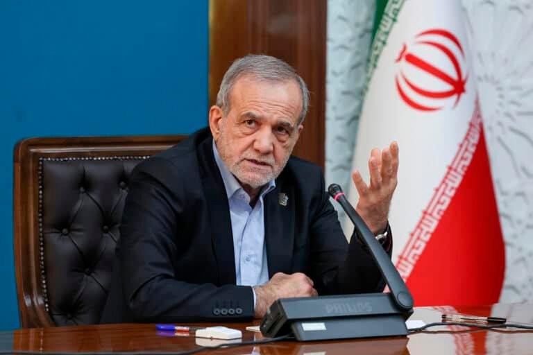 Iranian President Masoud Pezeshkian.