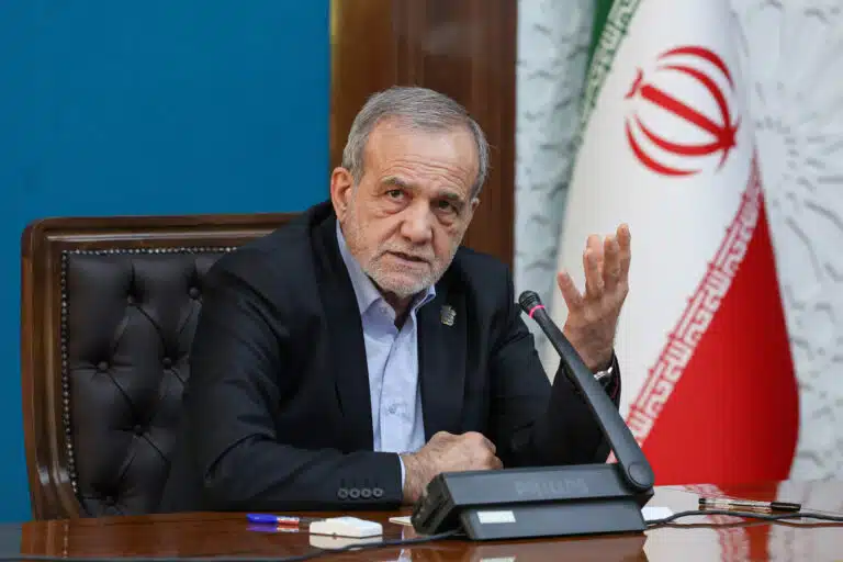 Iranian President Masoud Pezeshkian.